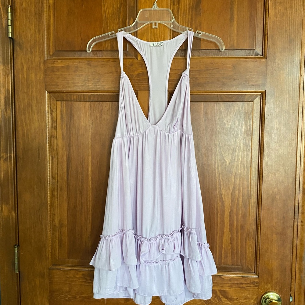 Free People Lavender Sleeveless nightgown - Picture 3 of 7